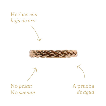 Pulsera Budista Trenzada - Cobre